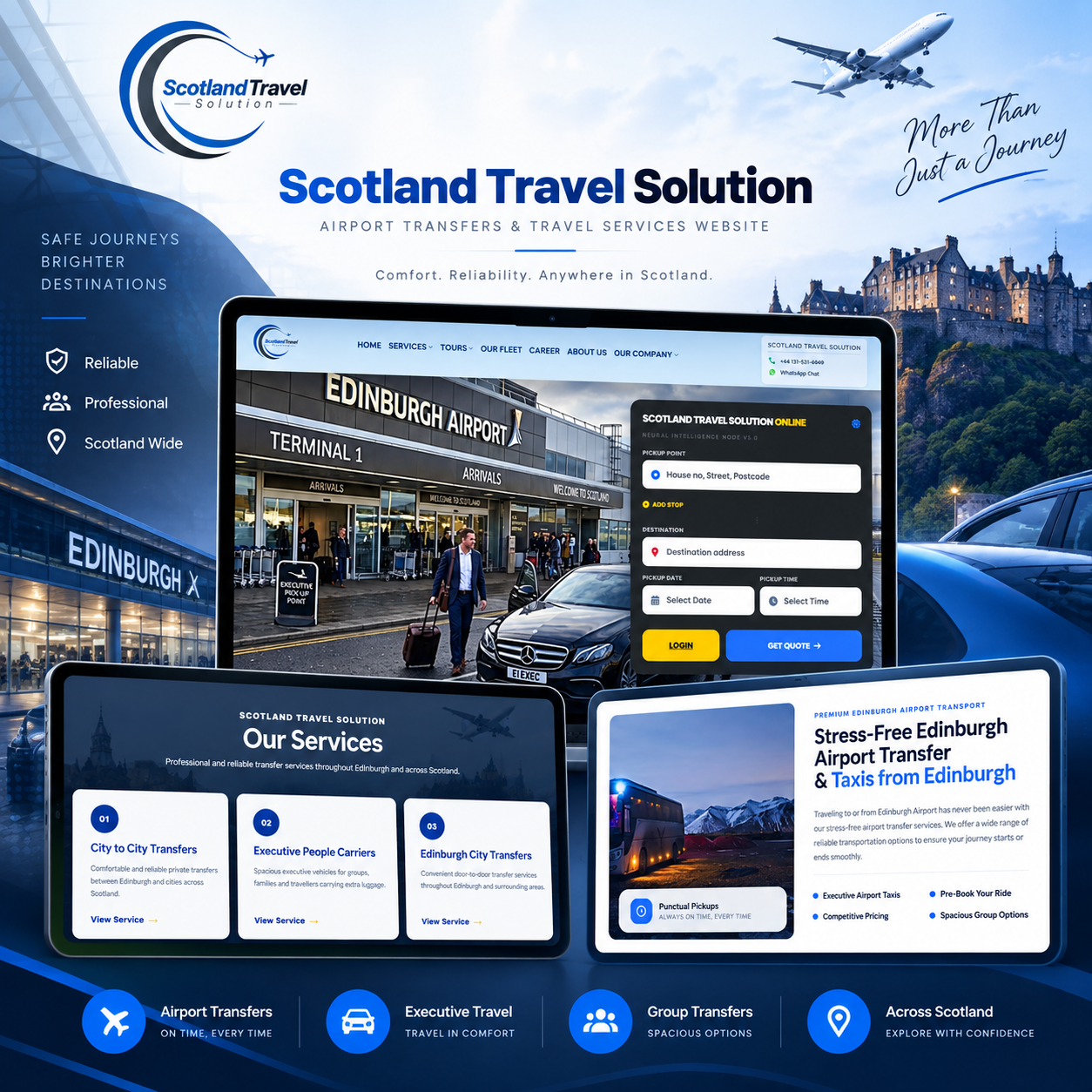Scotland Travel Solution project preview